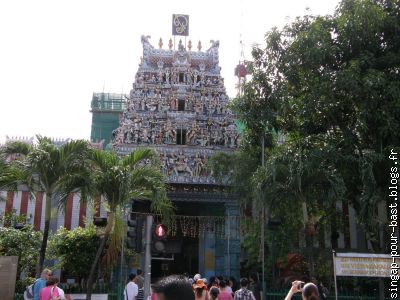 Entrée du temple Hindou